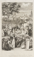 KG 12664
          <br/>
          Titelpagina van Ceremonies et coutumes religieuses de tous les peuples du monde.
          <br/>
          <em>Picart, Bernard (1673-1733)</em>